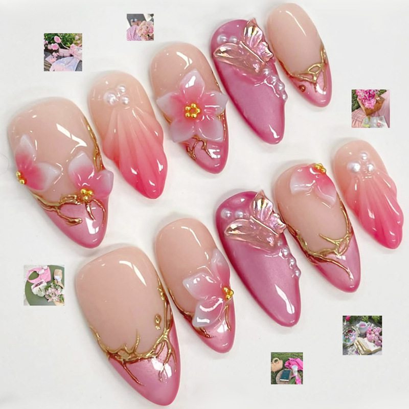 24pcs Glossy Shell Pearl Desig - Pressed Flower Art 리뷰 및 가격