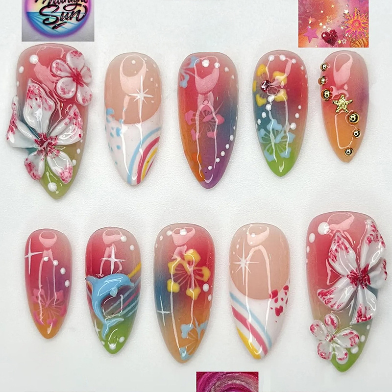 24pcs Glossy Shell Pearl Desig - Pressed Flower Art 리뷰 및 가격