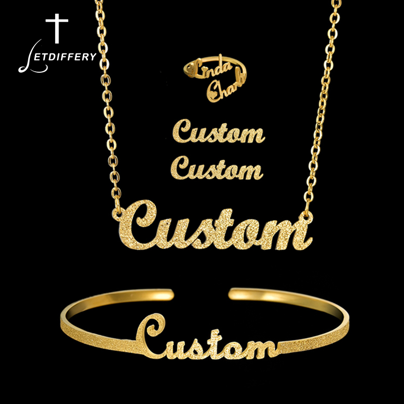Letdiffery Custom Name Jewelry - Initial Ring Custom 리뷰 및 가격