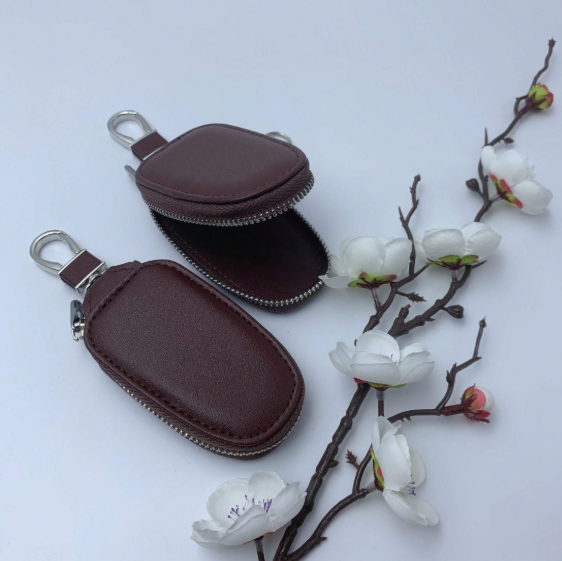 Monogram Print PU Leather Car  - Monogram Keychain Leather 리뷰 및 가격