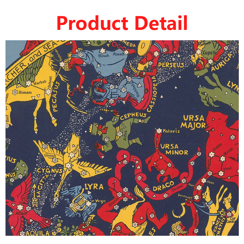 1pc Celestial Planisphere Map  - Custom Star Map 리뷰 및 가격