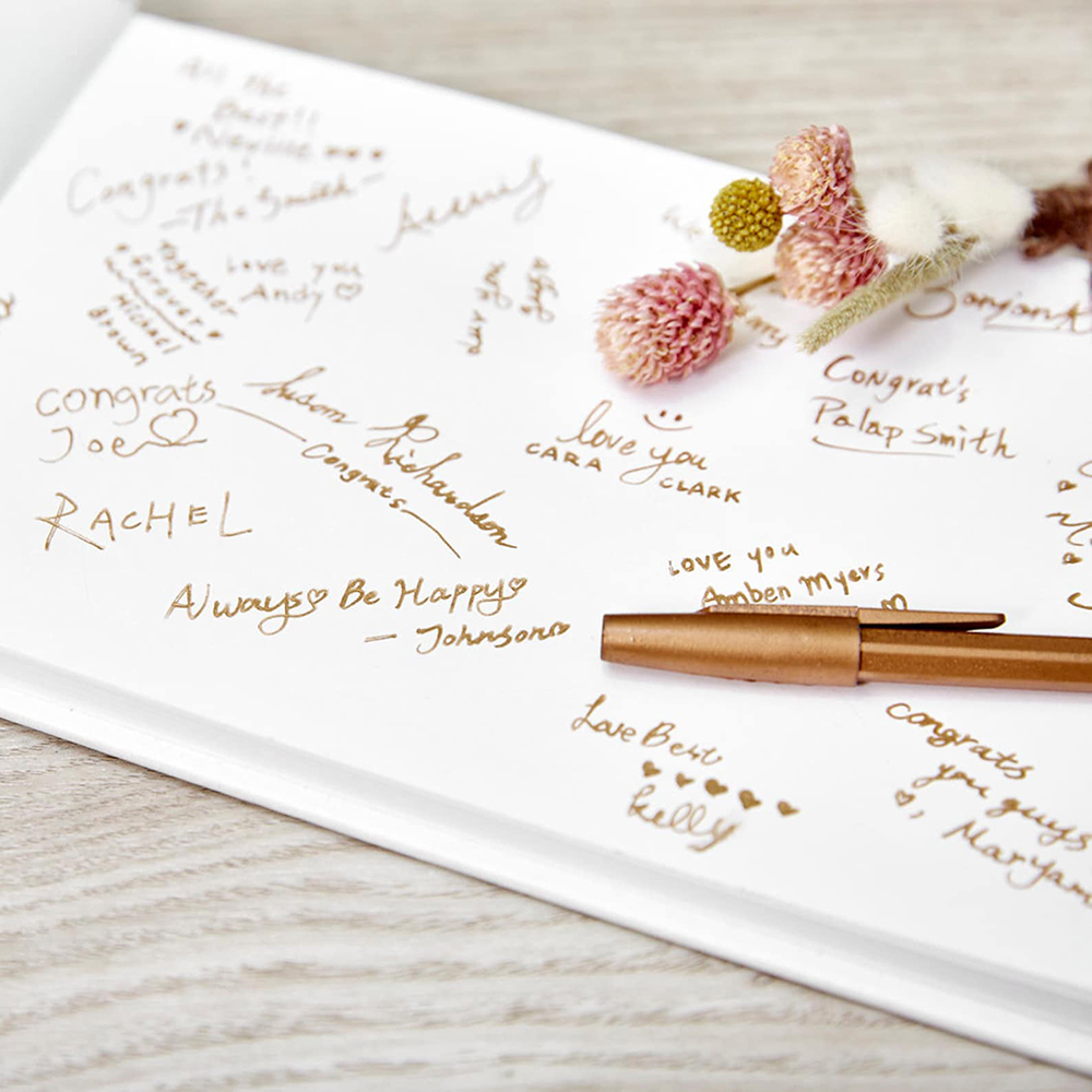 Custom Wedding White Guest Boo - Custom Photo Book 리뷰 및 가격