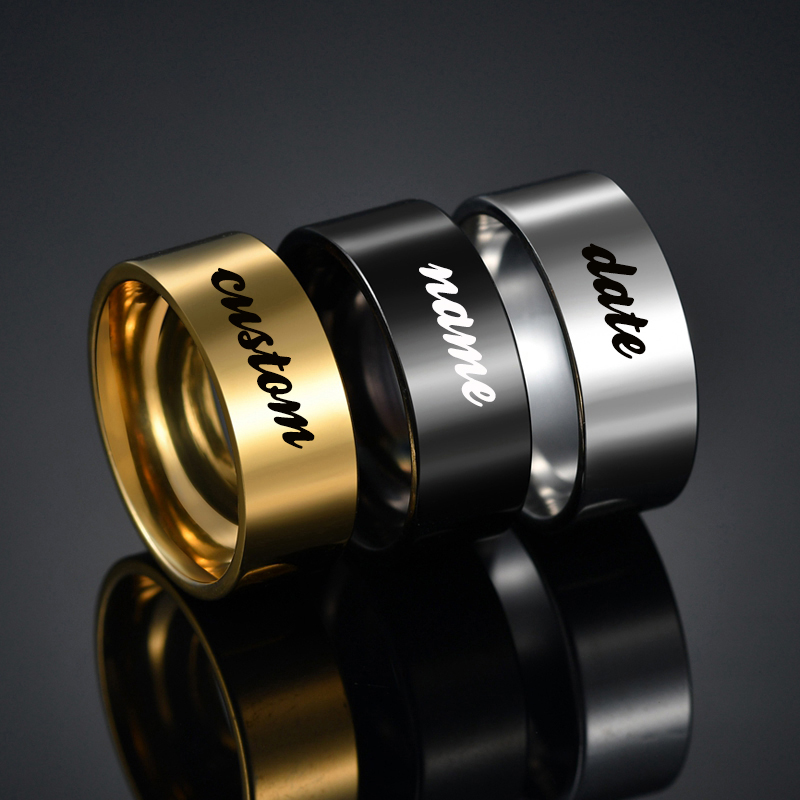Atoztide 4/6/8mm Personalized  - Initial Ring Custom 리뷰 및 가격