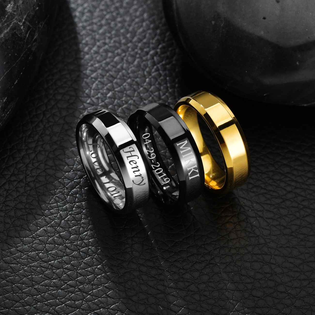 Atoztide 4/6/8mm Personalized  - Initial Ring Custom 리뷰 및 가격