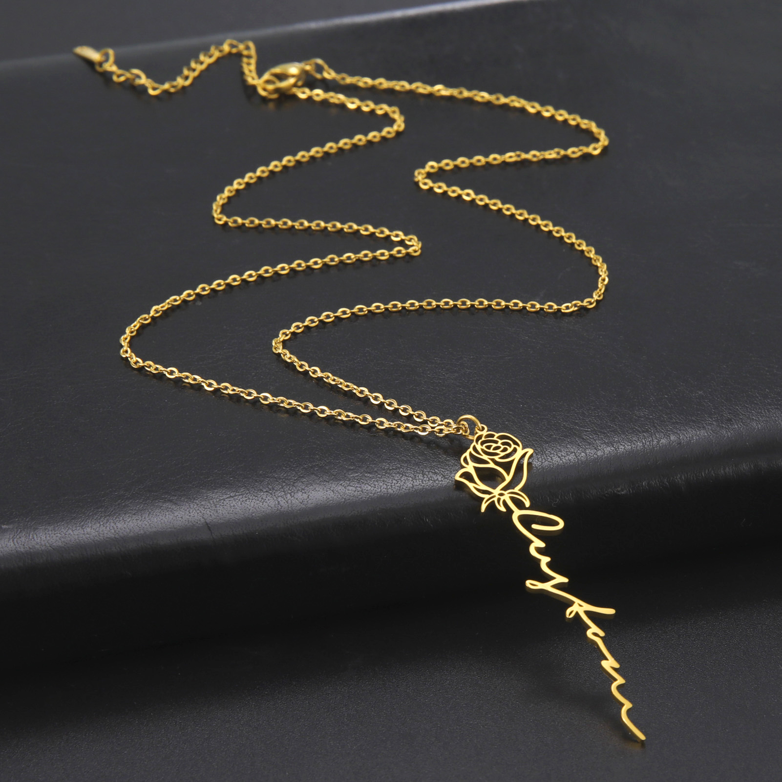 Sipuris Personalized Custom Na - Birth Flower Necklace 리뷰 및 가격
