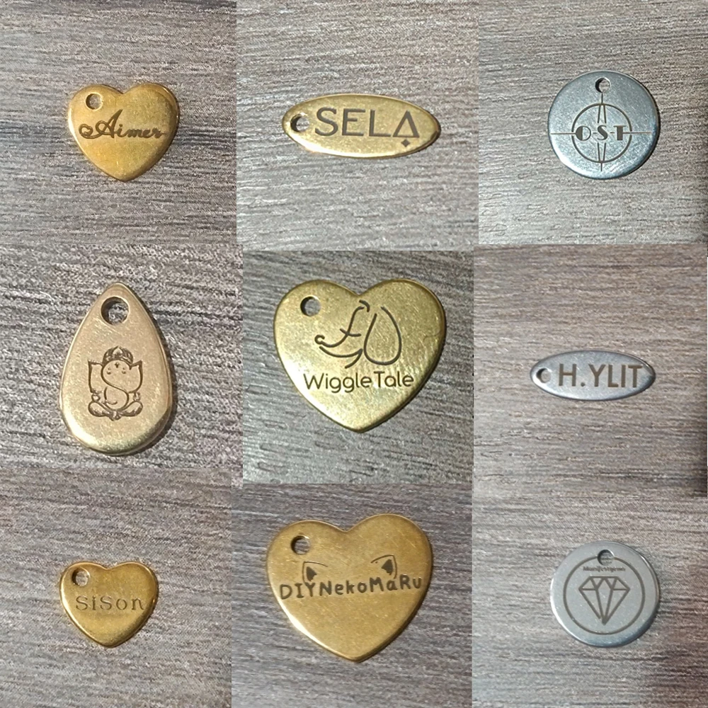 100pcs Custom Laser Engrave LO - Pet Portrait Custom 리뷰 및 가격