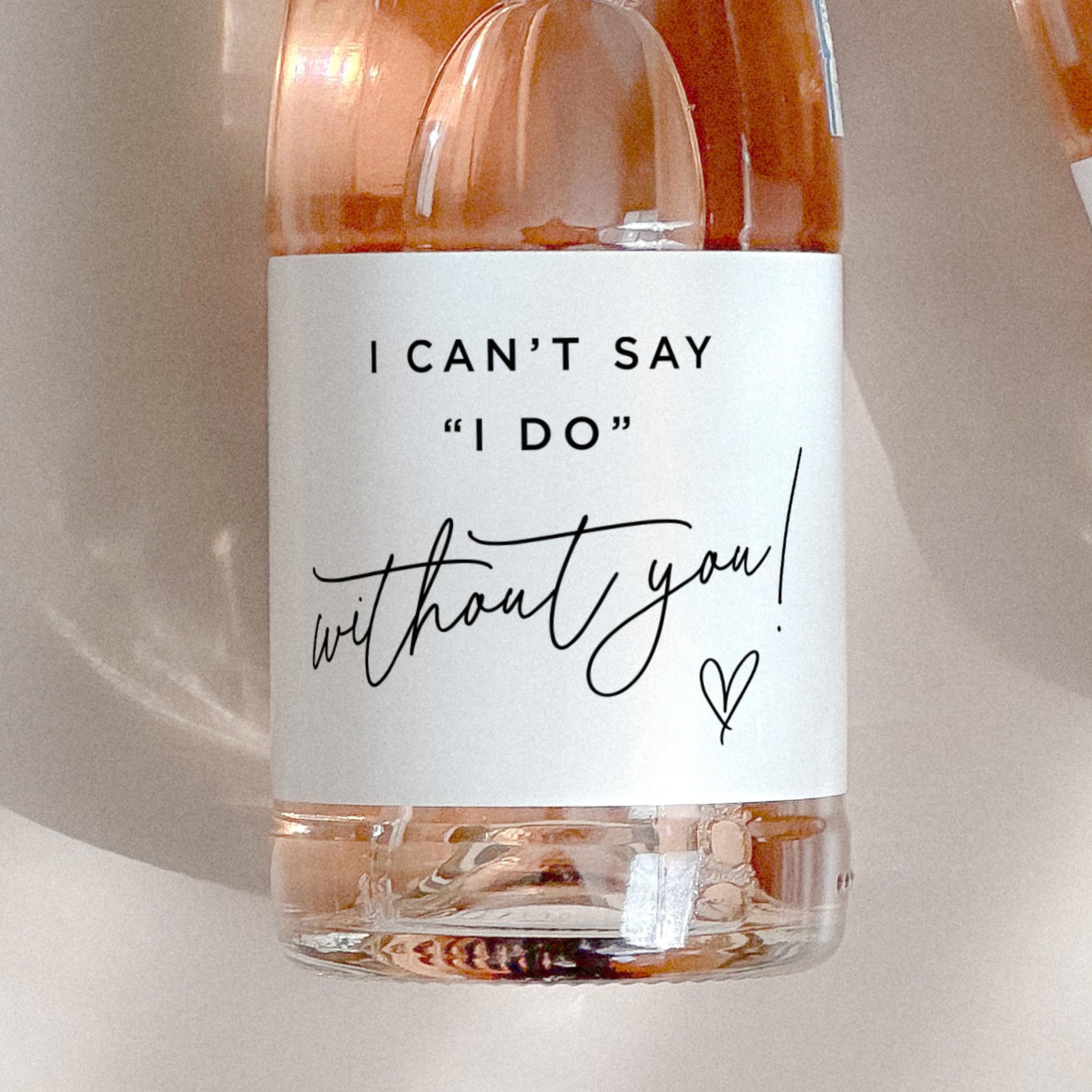 Bridesmaid Proposal Mini Champ - Personalised Candle Label 리뷰 및 가격