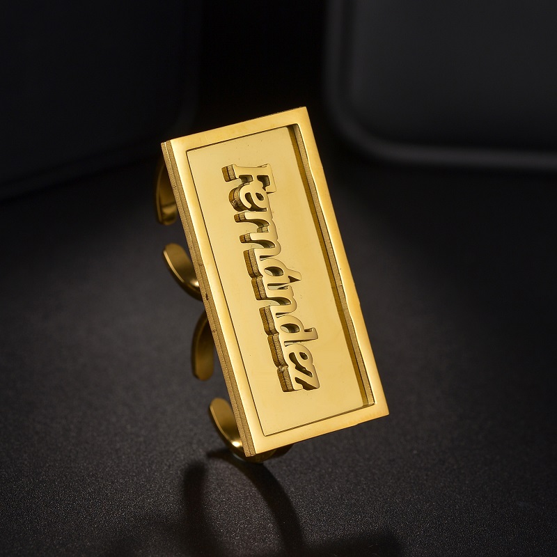 Fashion Custom Name Rings Stai - Initial Ring Custom 리뷰 및 가격