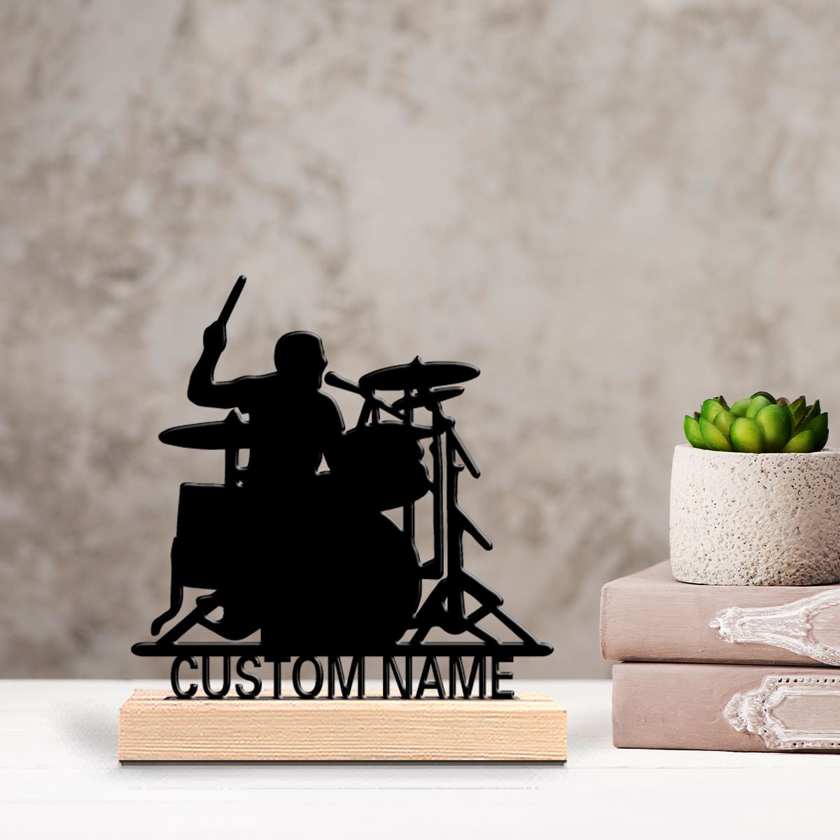 1pc Stylish Personalized Custo - Engraved Wood Frame 리뷰 및 가격