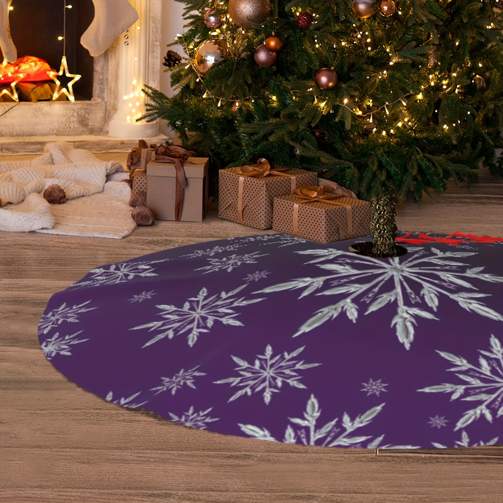 VIKAMA Deep Purple Snowflake P - Family Tree Print 리뷰 및 가격