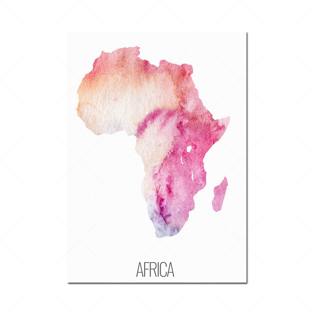 6 continent poster set, North  - Custom Star Map 리뷰 및 가격
