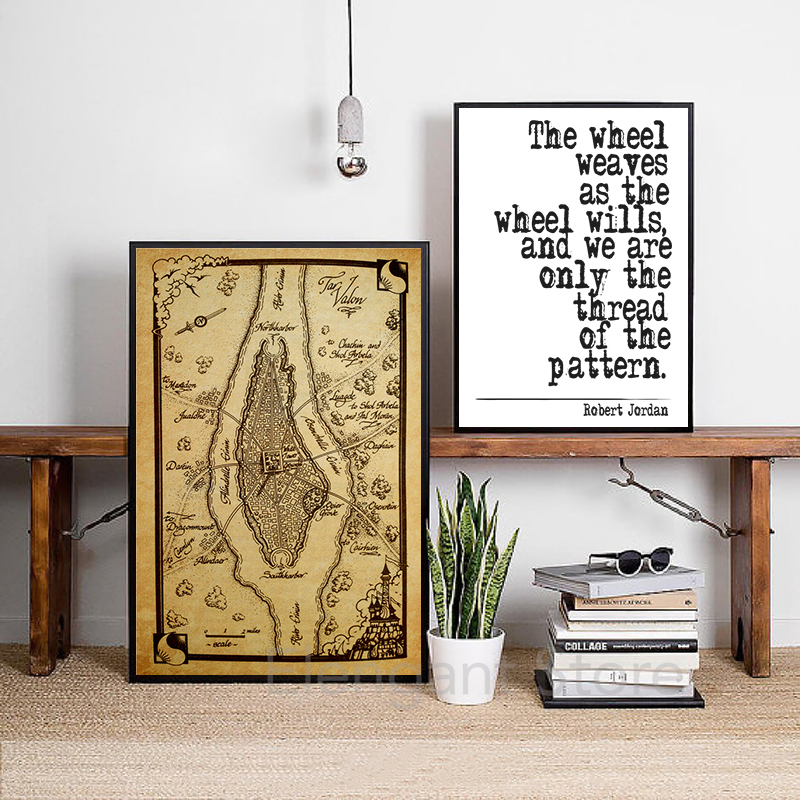 The Wheel of Time Map Poster P - Custom Star Map 리뷰 및 가격
