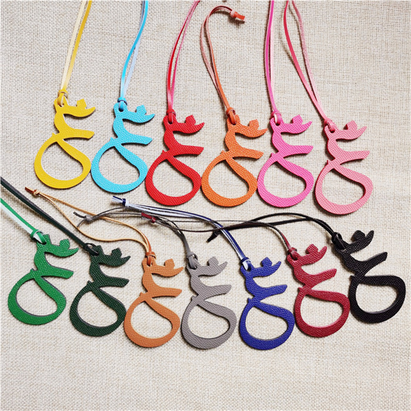Natural Leather Keychain with  - Monogram Keychain Leather 리뷰 및 가격