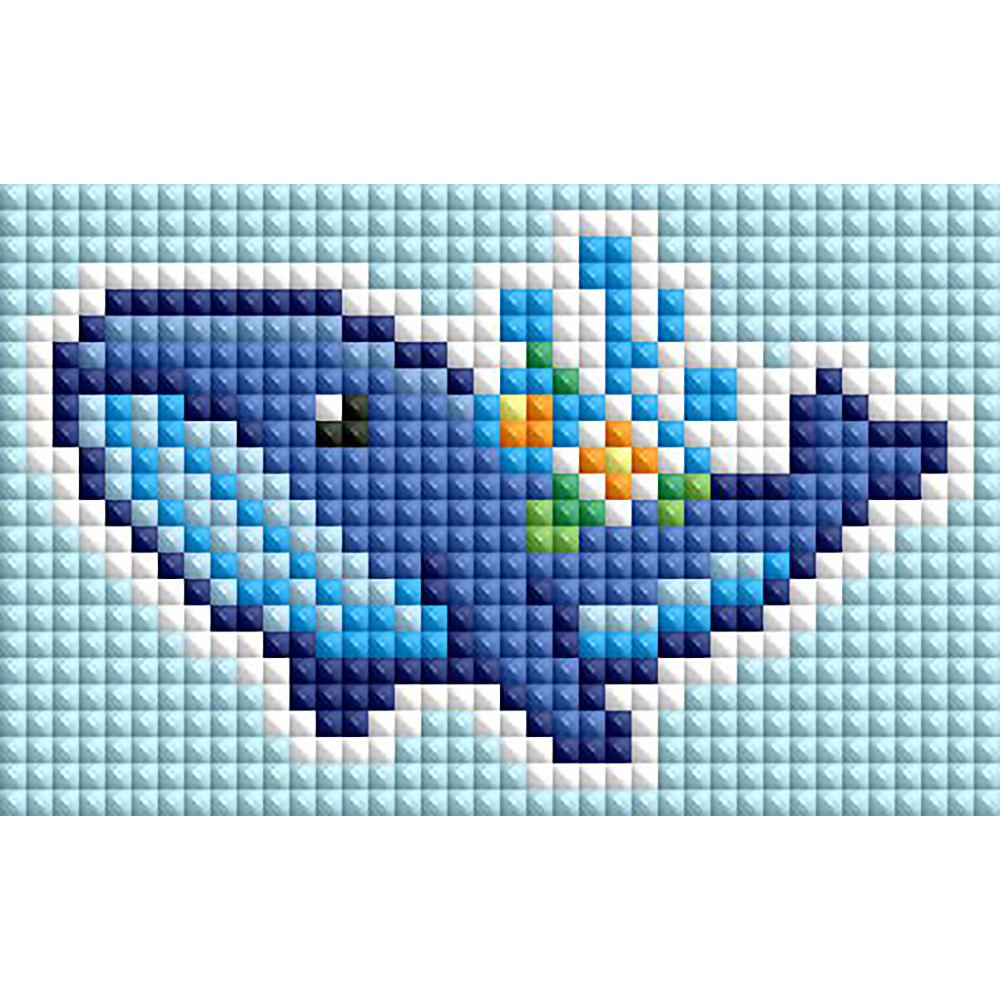 Minigem®: Whale and Flower 9.4 - Photo Mosaic Print 리뷰 및 가격