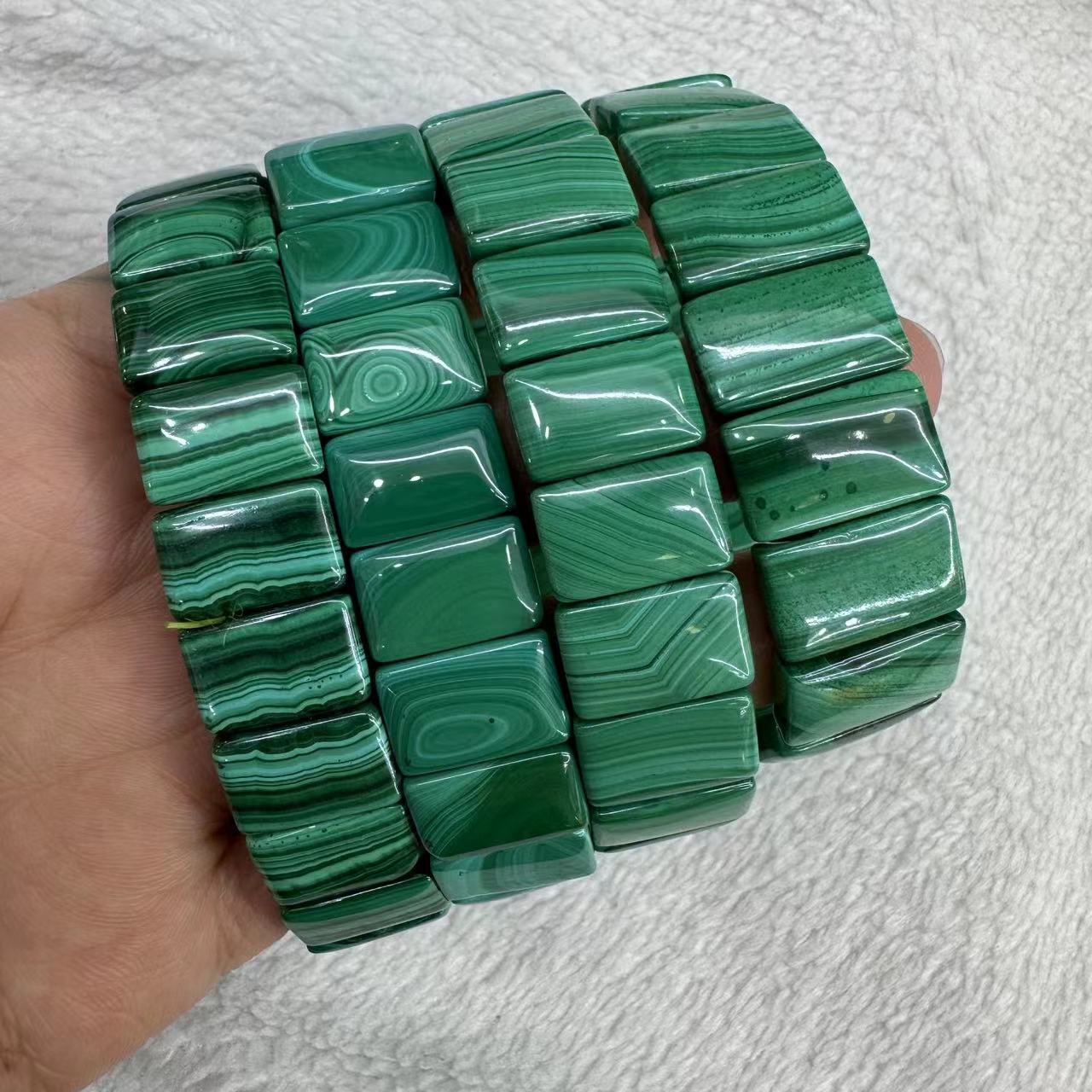 Genuine Natural Green Malachit - Coordinates Bracelet 리뷰 및 가격