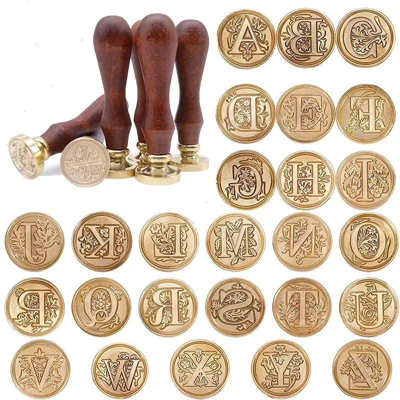 Retro Sealing Wax Stamp Kit -  - Wax Seal Letter Kit 리뷰 및 가격