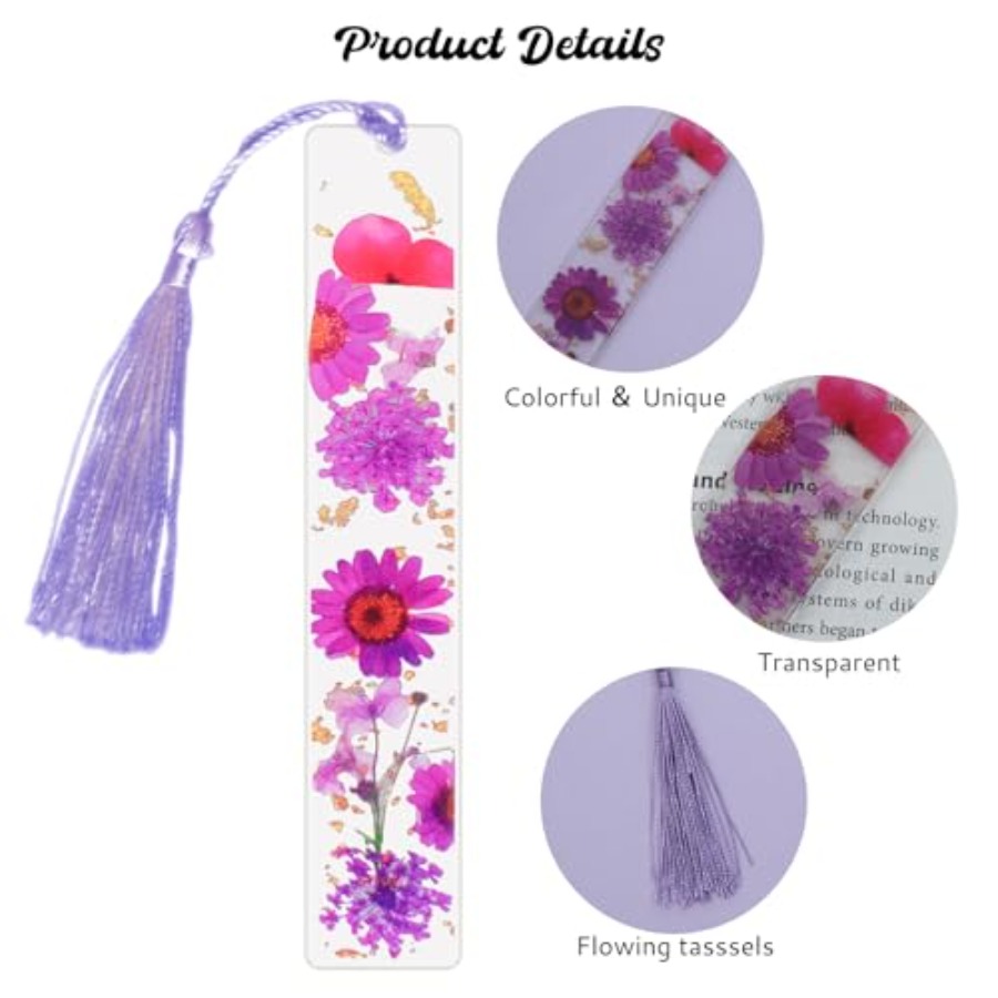 Latest Arrival4Pcs Bookmarks f - Dried Flower Bookmark 리뷰 및 가격