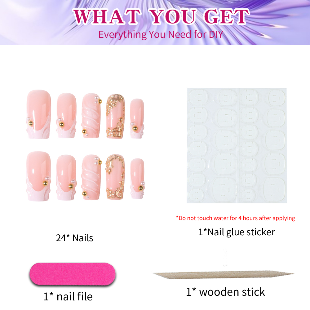 24 pieces per set. Rectangular - Pressed Flower Art 리뷰 및 가격