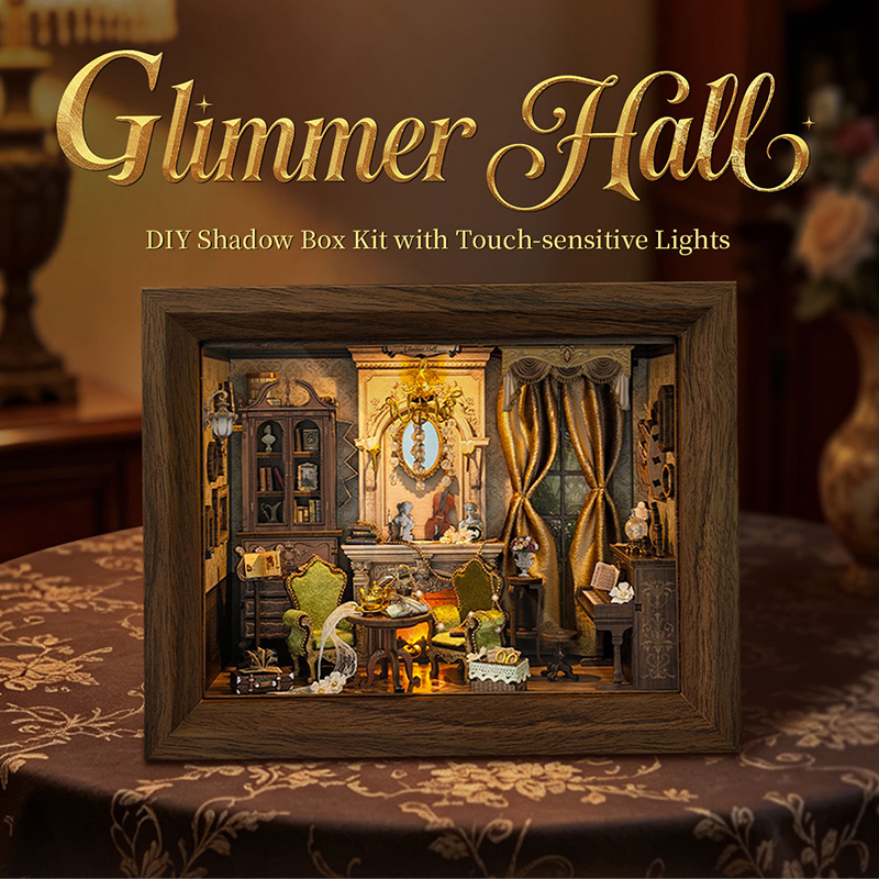 DIY Wooden Glimmer Hall Photo  - Engraved Wood Frame 리뷰 및 가격