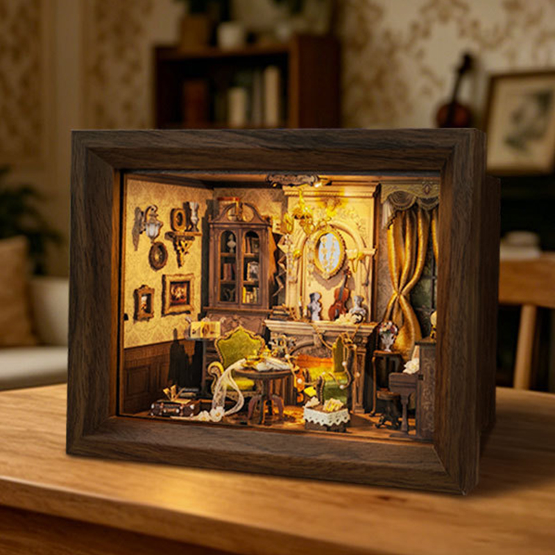 DIY Wooden Glimmer Hall Photo  - Engraved Wood Frame 리뷰 및 가격