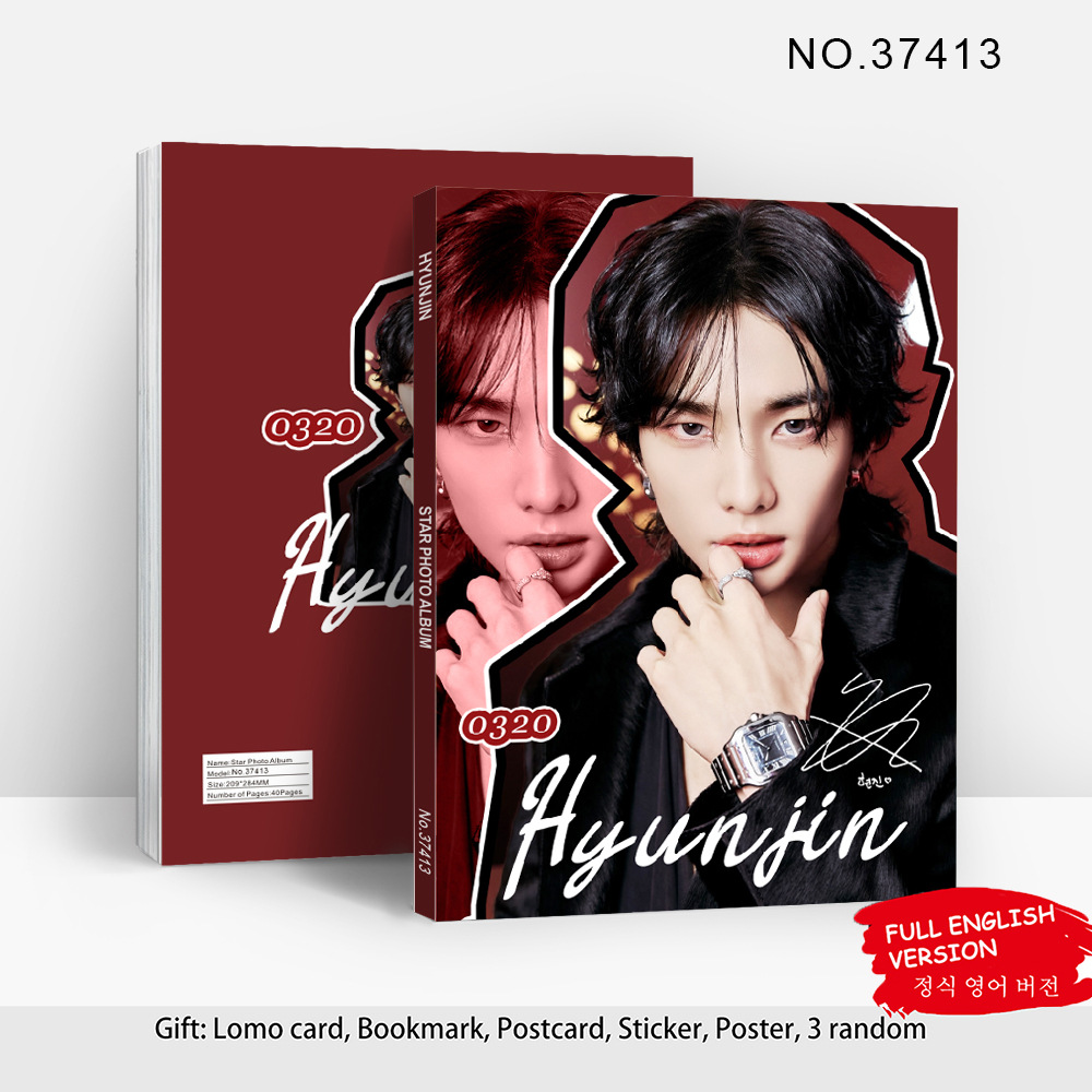 StrayKids Hyunjin Kpop Star Ph - Custom Photo Book 리뷰 및 가격