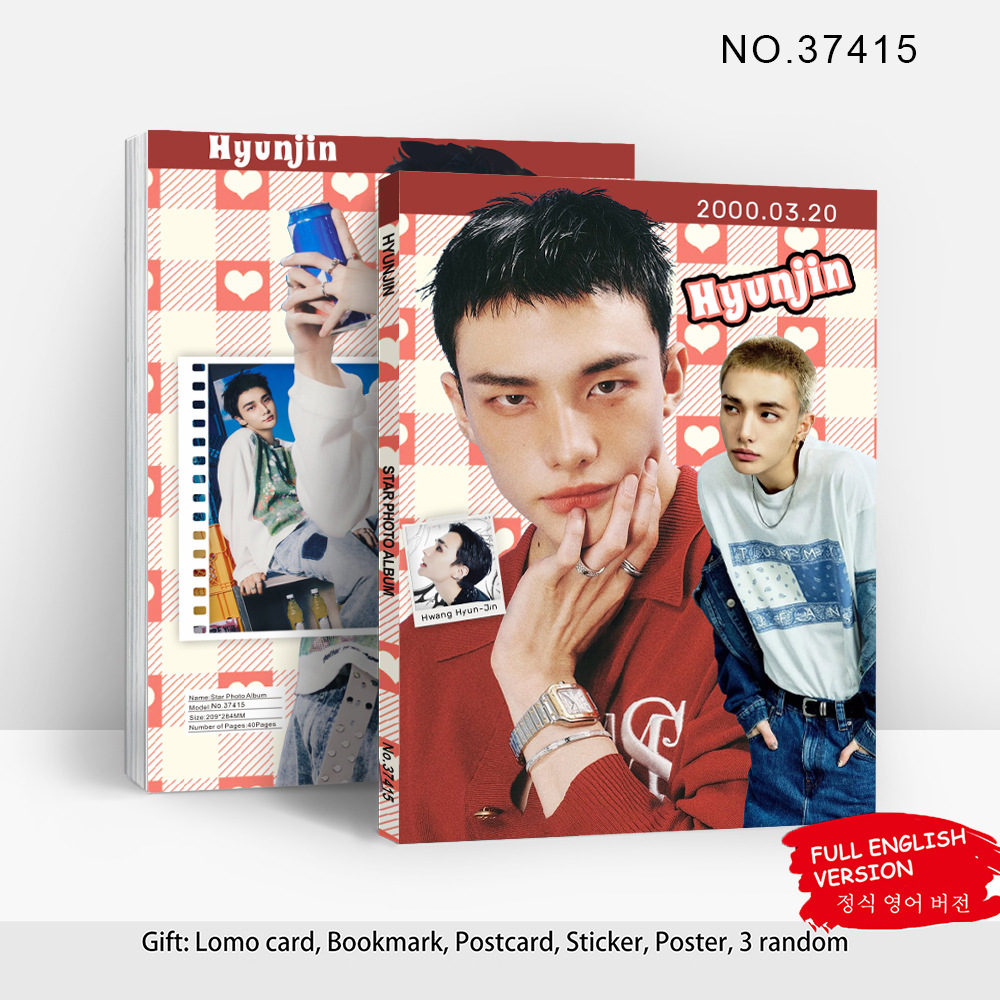 StrayKids Hyunjin Kpop Star Ph - Custom Photo Book 리뷰 및 가격