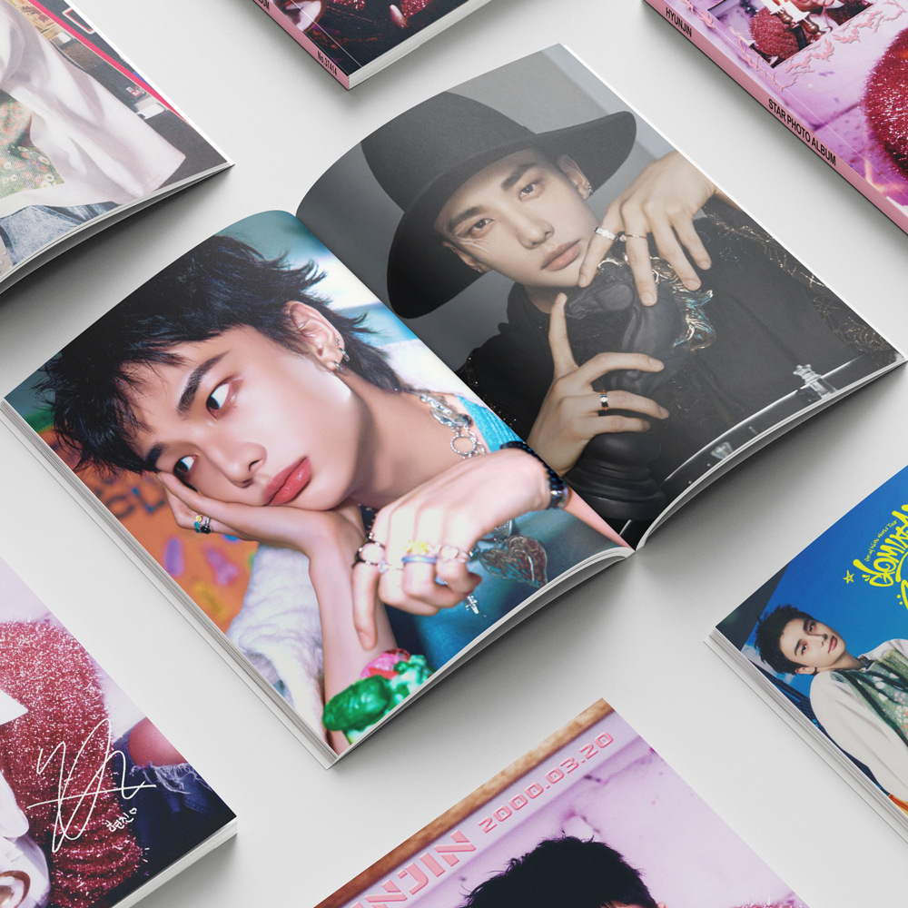 StrayKids Hyunjin Kpop Star Ph - Custom Photo Book 리뷰 및 가격
