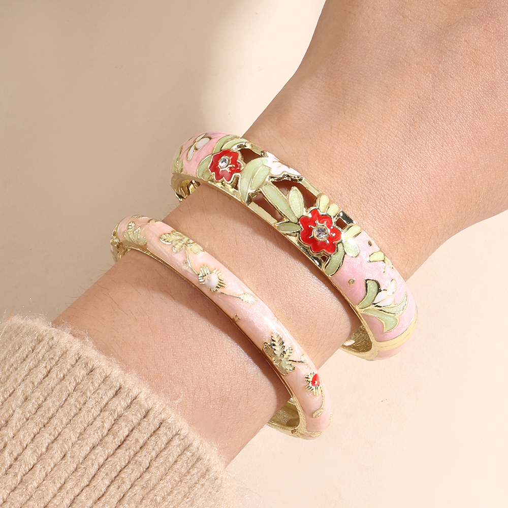 Jardme 1PCS Wide Hollow Enamel - Coordinates Bracelet 리뷰 및 가격