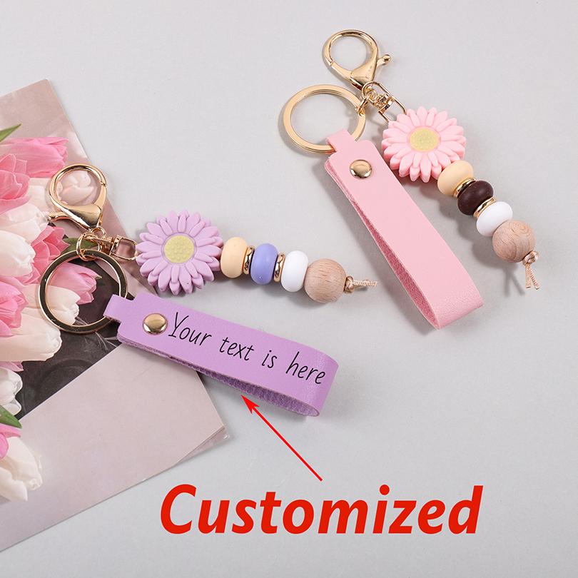 Daisy Pendant Custom Text Keyc - Initial Ring Custom 리뷰 및 가격
