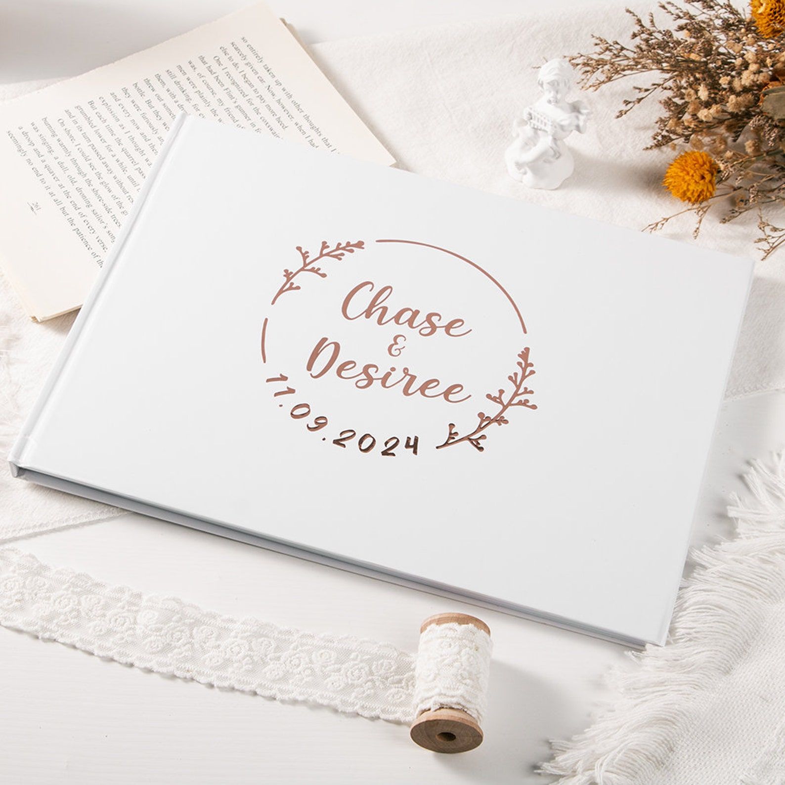 Custom Wedding Guestbook Perso - Custom Photo Book 리뷰 및 가격